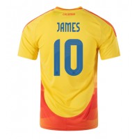Maglie da calcio Colombia James Rodriguez #10 Prima Maglia Copa America 2024 Manica Corta